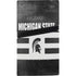 Michigan State University Black and White Stripes PS5 Pro Disk Bundle  Skin